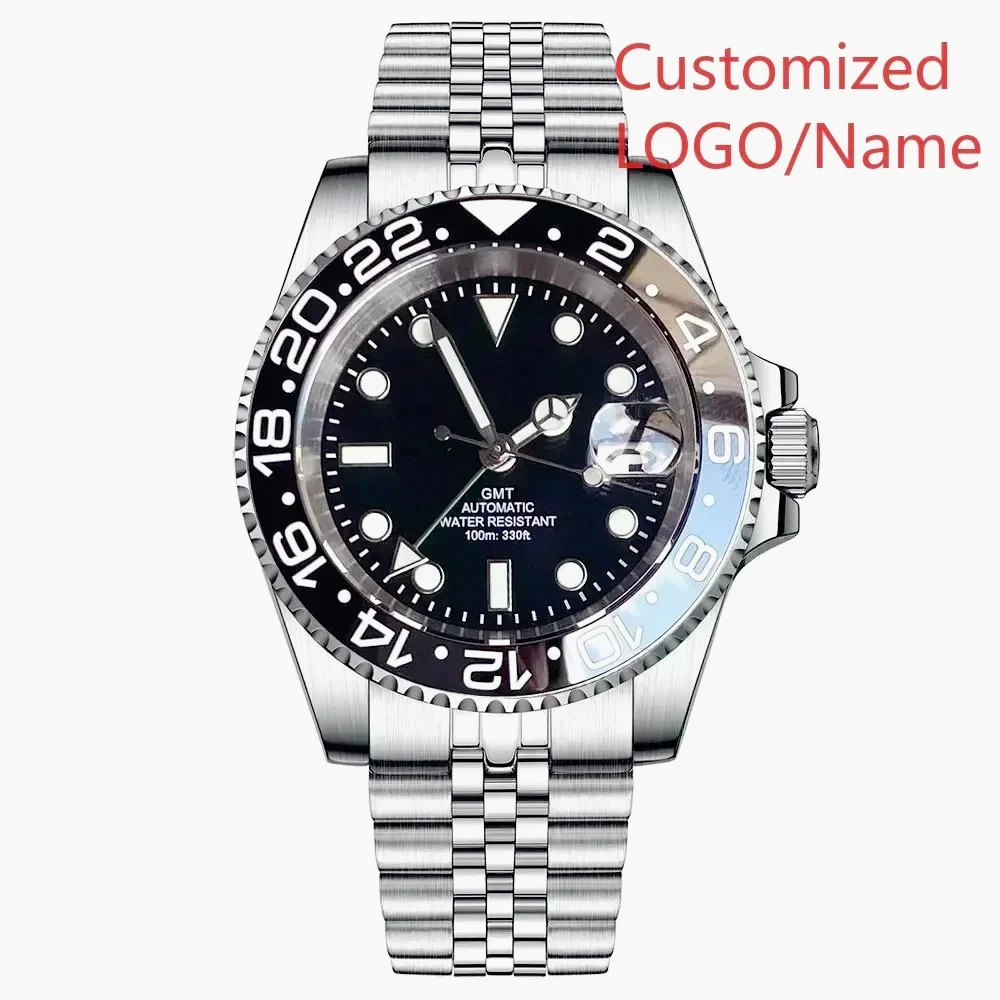 40mm Men Diving Sport Watch Sapphire Glass Durable Stainless Steel Case Automatic Mechanical Movement Daily Outdoor Watches view 6