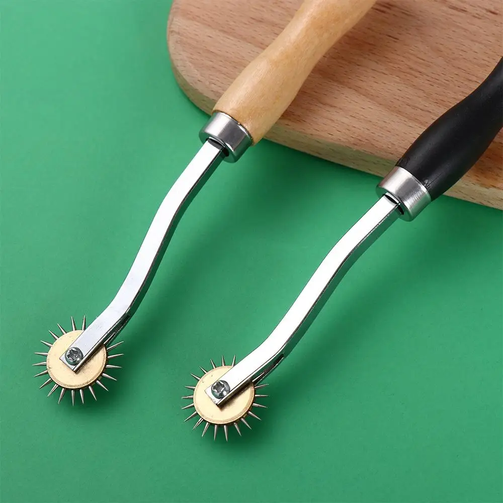 Tool Leather Line Drawing Perforator Lace Cutter Perforating Tool Scribing Wheel Tracing Wheel Crimping Wheel Point Cloth Wheel