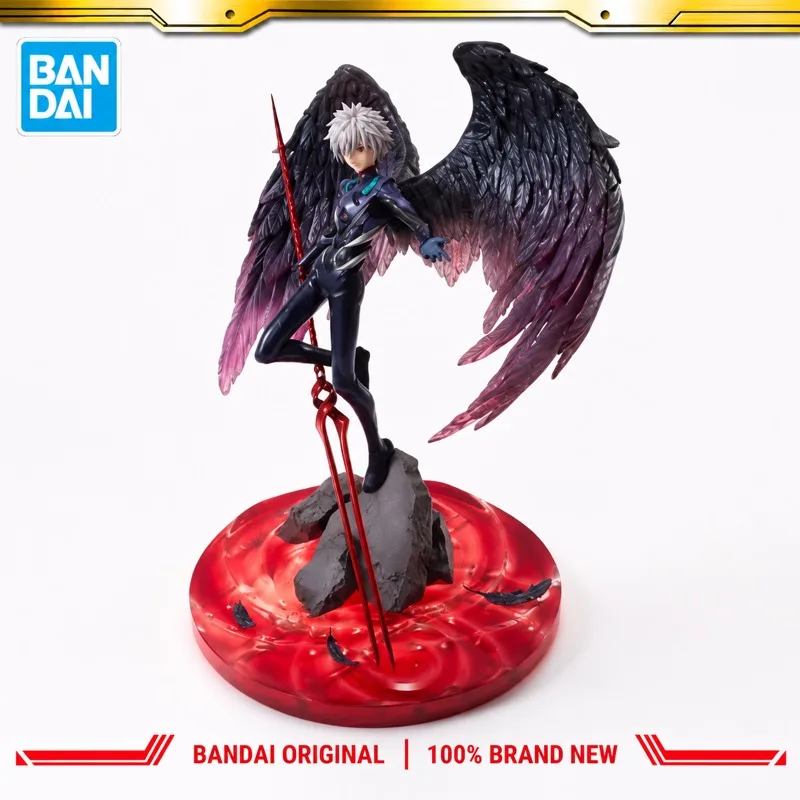 In Stock Bandai Original Megahouse Neon Genesis Evangelion Kaworu Nagisa Action Figure Model Doll Brand New Boxed Anime