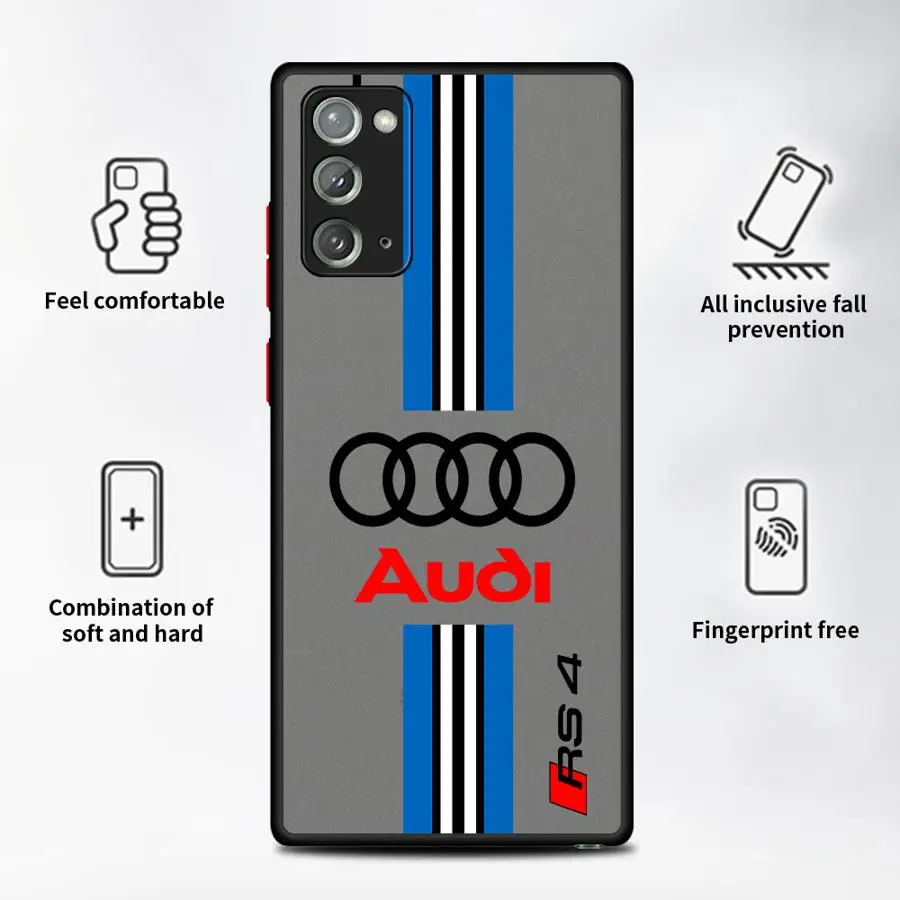 Custodia morbida per Samsung Galaxy A71 A72 A51 A56 A34 A21s A24 A36 A25 A35 A31 A32 A22 A23 A26 RS6-A-Audi Super Car