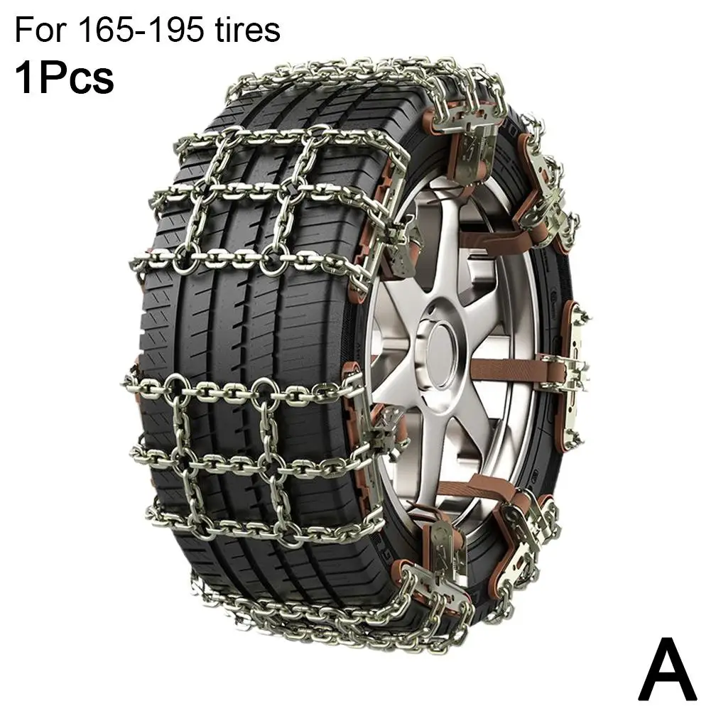 Carro antiderrapante corrente inverno neve resgate universal fora de estrada pequenos pneus antiderrapante carro endurecido correntes corrente veículos antiderrapantes d2h3