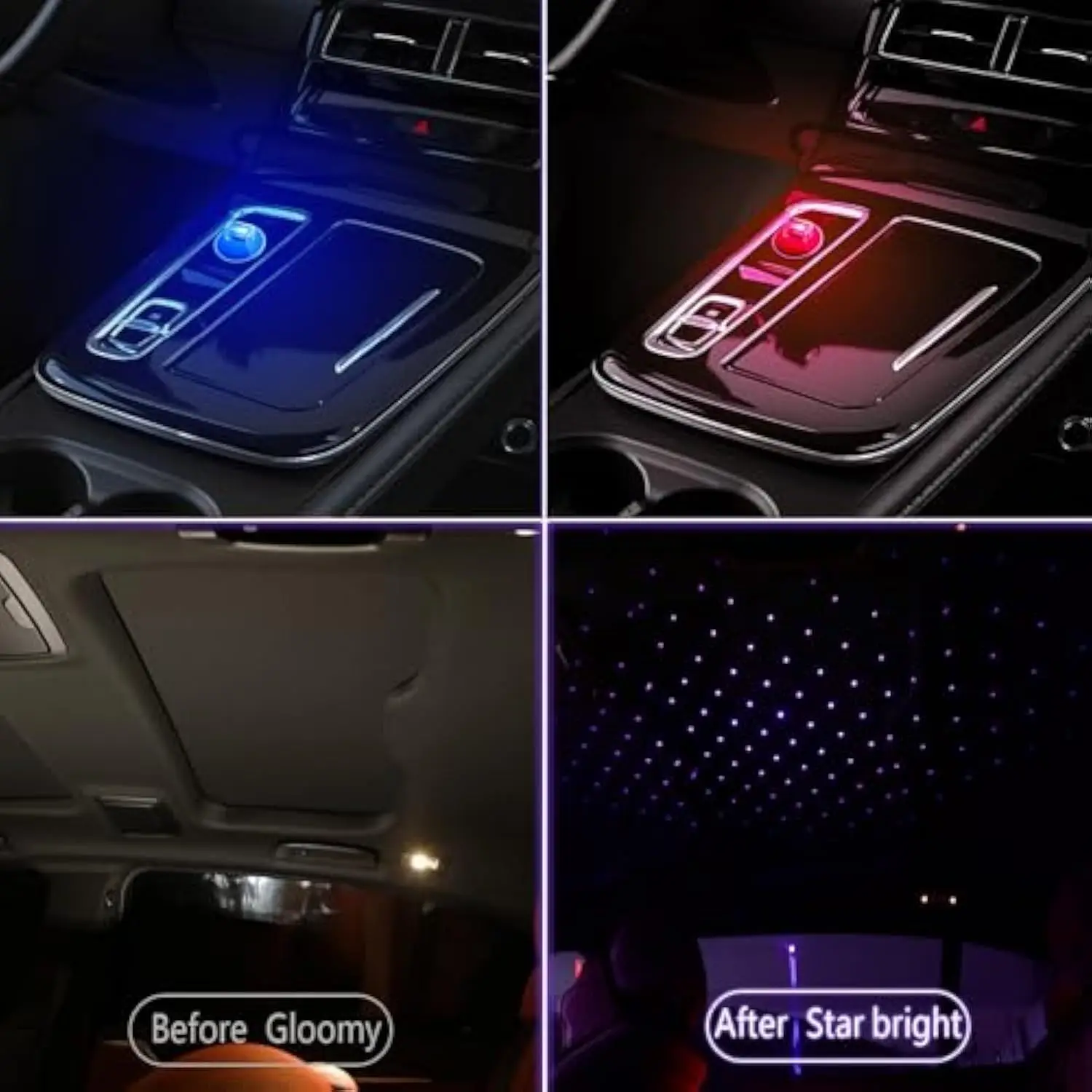 USB スターナイトライトプロジェクター、車の天井屋根用ナイトランプ、ミニ Led プロジェクションランプスターナイト、ロマンチックな装飾スペシャル