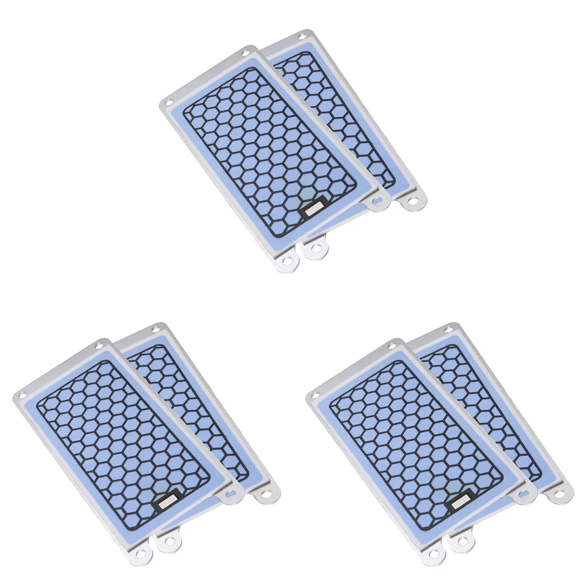 6 قطع المحمولة مولد أوزون السيراميك مزدوجة متكاملة لوحة سيراميك الأوزون الهواء المياه لتنقية الهواء أجزاء-5G