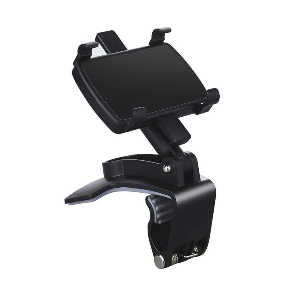 Universal 360° Rotation Car Phone Holder Stand Car Dashboard Clip Mount GPS Navigation Bracket For iPhone Samsung Xiaomi Huawei
