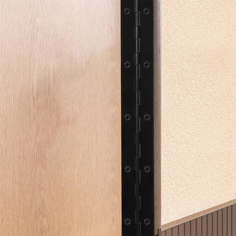 6 قطعة المفصلي الأسود غير القابل للصدأ 12 بوصة طويلة الثقيلة المفصلي البيانو المستمر لخزانة أثاث صندوق نافذة قارب التطبيقات