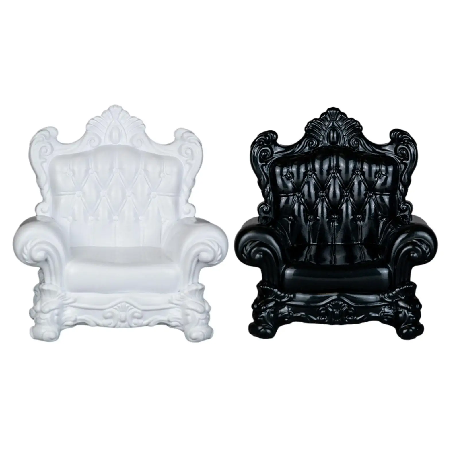 

Модель дивана-кресла 1:12, реалистичная имитация миниатюрного дивана для песочницы, миниатюрная модель для архитектурных сцен и моделирования поездов