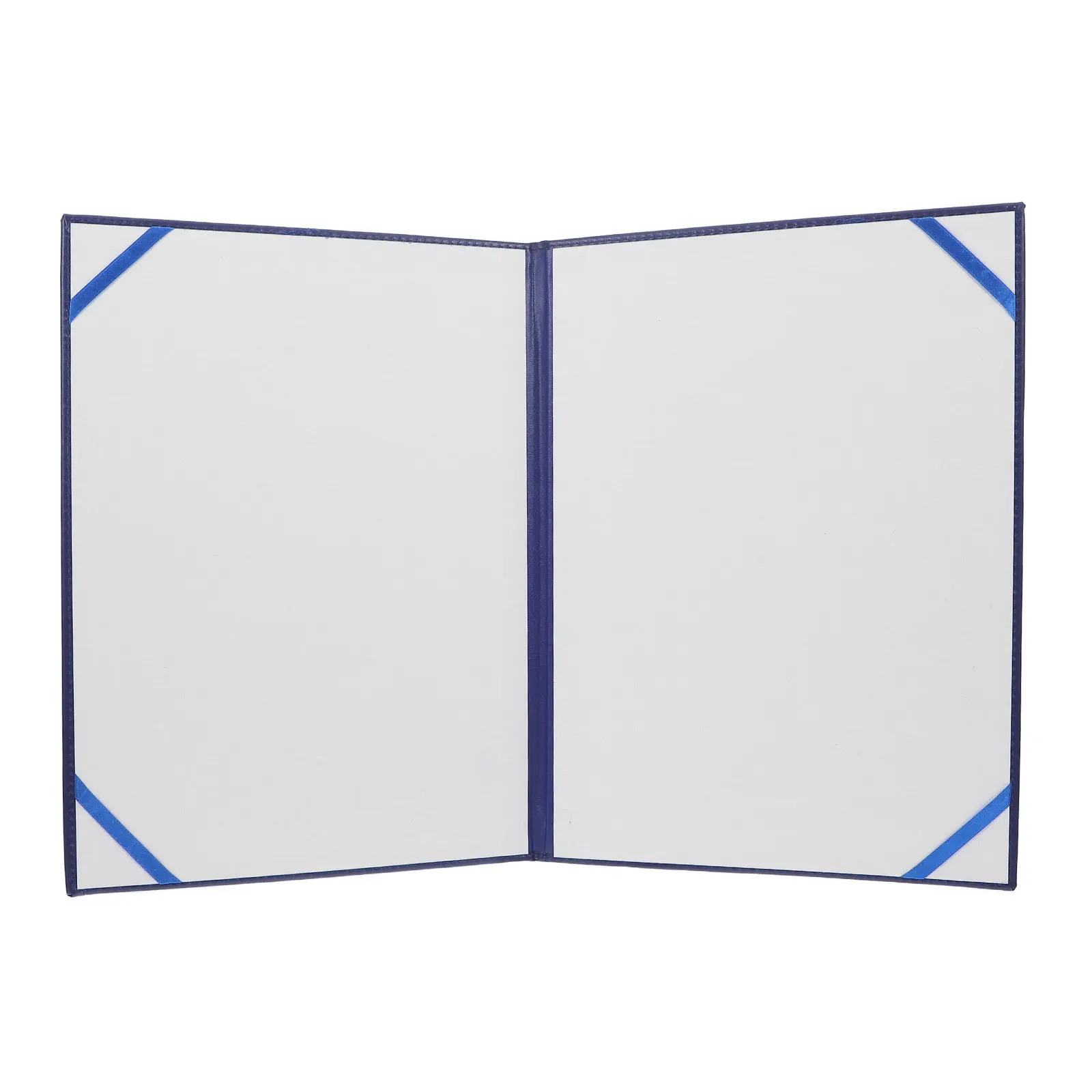 A3 Diploma Holder Blank Certificate Cover Faux Document Protector for Graduation Award Ceremony Presentation Folder