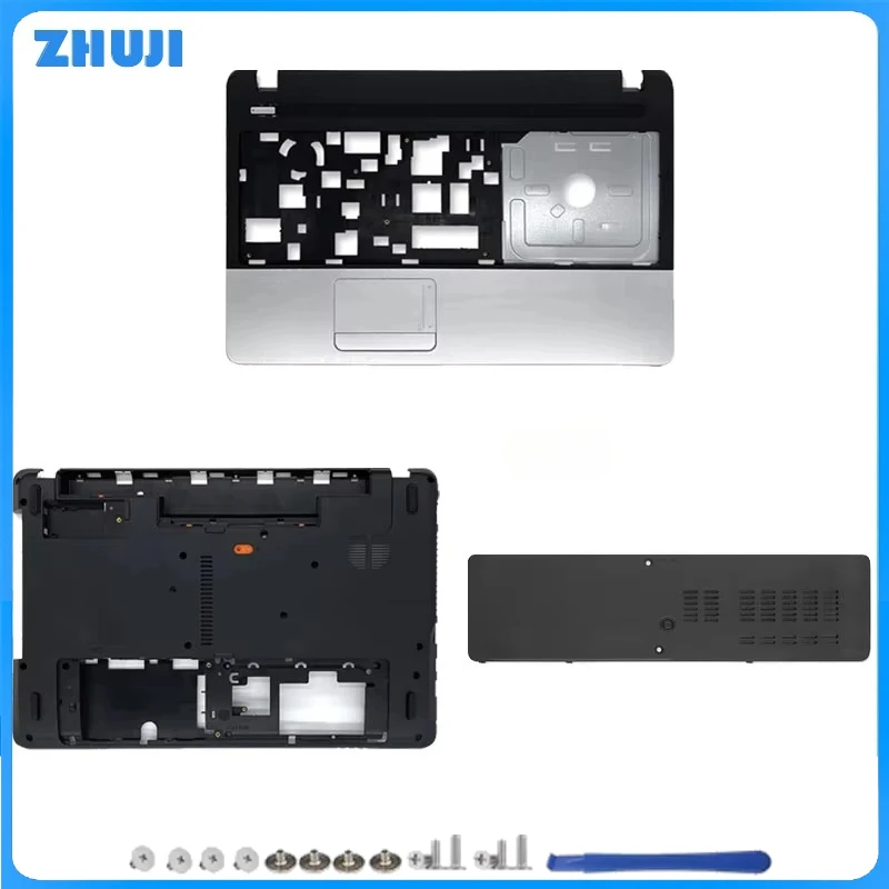 

For Aspire E1-571 E1-571G E1-521 E1-531 E1-531G NV55 New Laptop Front Bezel Hinge Bottom Base Case Cover AP0HJ000A00