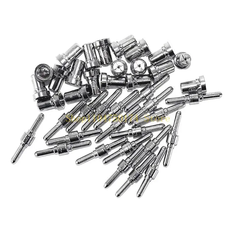 40PCS Consumable Copper Extended Tip Electrodes & Long Nozzles for PT31 LG40 40A Top Sale