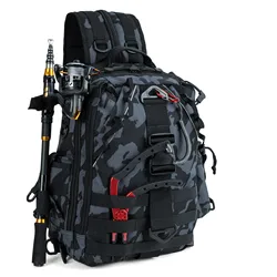 Waterproof Hiking Tactical Backpack Durable Cut Resistance MOLLE Backpack For Outdoor And Hunting For Men