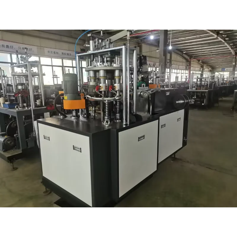 PLC Control Disposable Paper Cup Making Machine Office Use Portable Paper Coffee Cup Processing Production Line Manufacturer