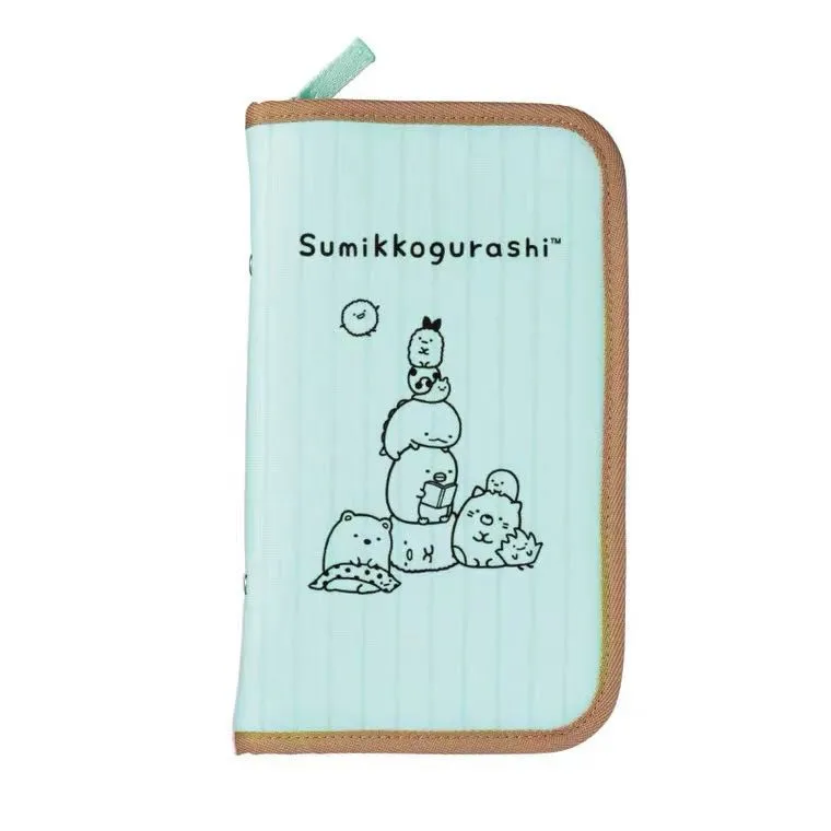 Anime Sumikko Gurashi Storage Bag ID Card Passport Holder Travel Wallet Women Passport Case Bag Card Organizer Protector