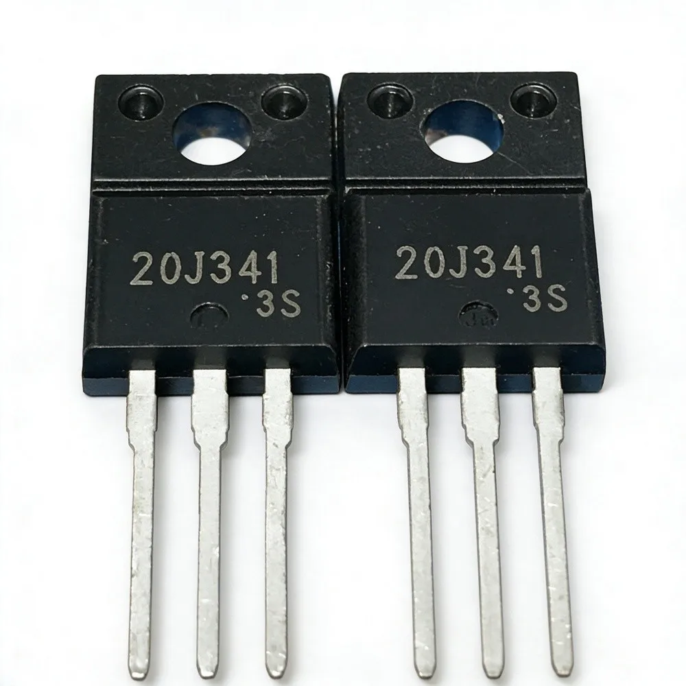 5PCS 20J341 CS20N60F FDPF52N20T RFN20T2D SPA17N80C3 SPTA60R130E TO-220F