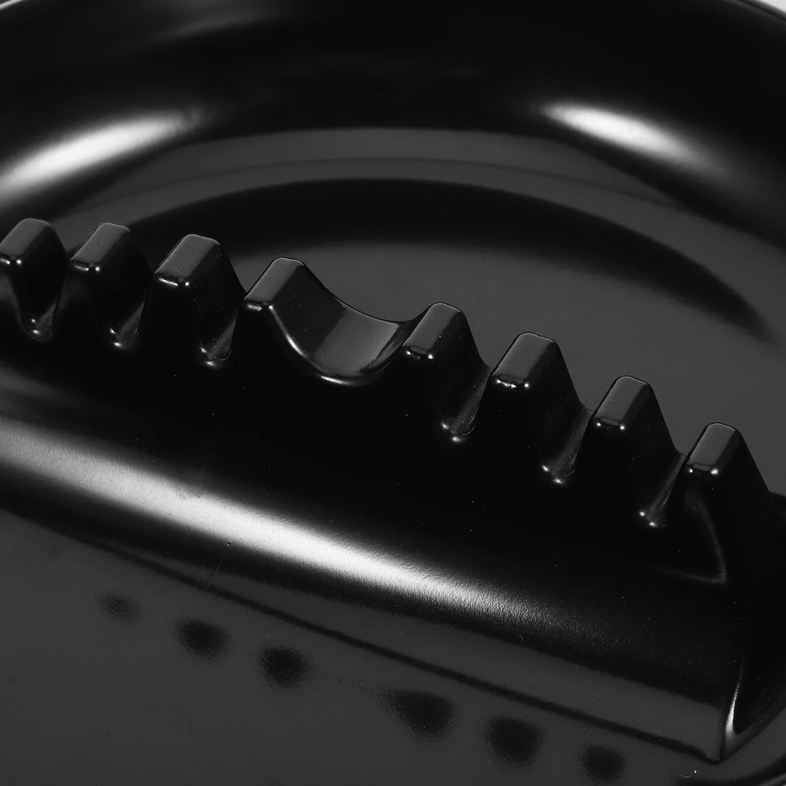 منفضة سجائر السيارة 7 فتحات مستديرة قوية غير قابلة للتشوه من البلاستيك منفضة سجائر داخلية وخارجية للسجائر في الفناء للاستخدام المنزلي في الهواء الطلق #2