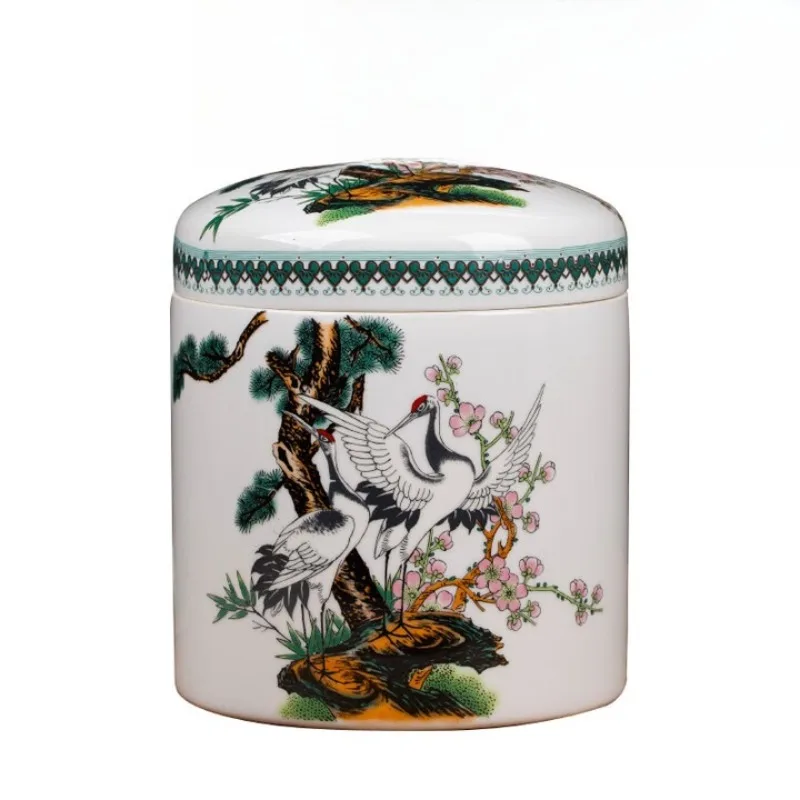 

High temperature ceramic urn ceramic large bone picking altar funeral bone picking jar grave removal
