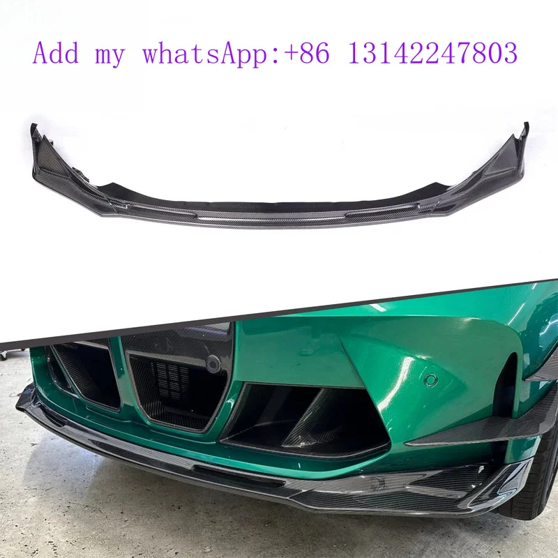 

Full Piece V Style Carbon Front Lip for G80 G82 G83 M3 M4 Competition 2021+
