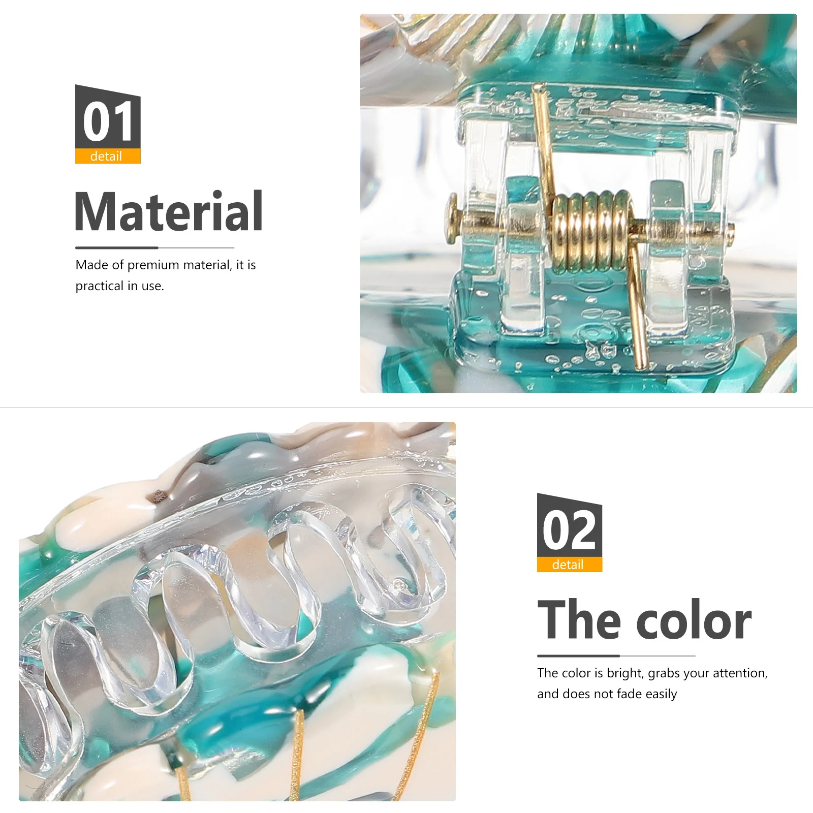 

French Hair Pin Accessories Haarspangen Kopfschmuck Barrette Clip Japanese