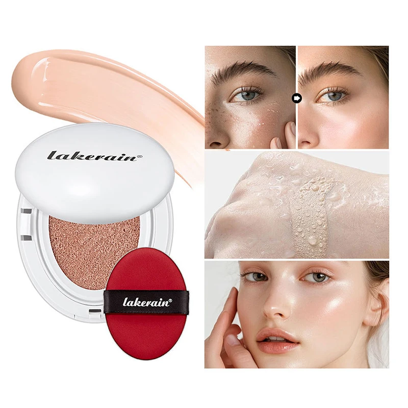 Corrector de aire sin poros, crema Bb, resistente al agua, larga duración, ilumina la cara, base mate, cosméticos con soplo