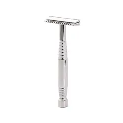 YAQI Romulus Open Comb Polished 316 stainless Steel AC Blade Single-edged Mens Shaving Safety Razor