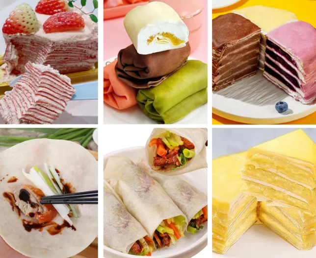 -oo New Thousand Layer Cake & Crepe Making Machine Automatic High Productivity Portable Table Top