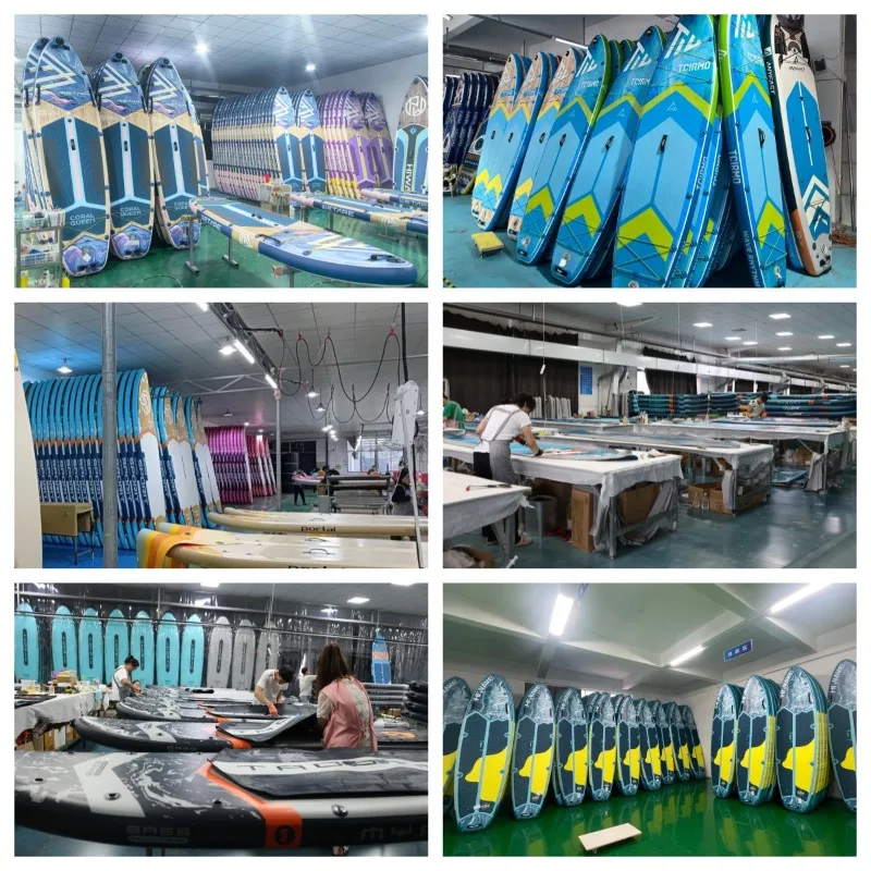 China Factory for Inflatable Drop Stitch Stand Up Paddle Board All Round Portable Lakes & Rivers Surfing Board