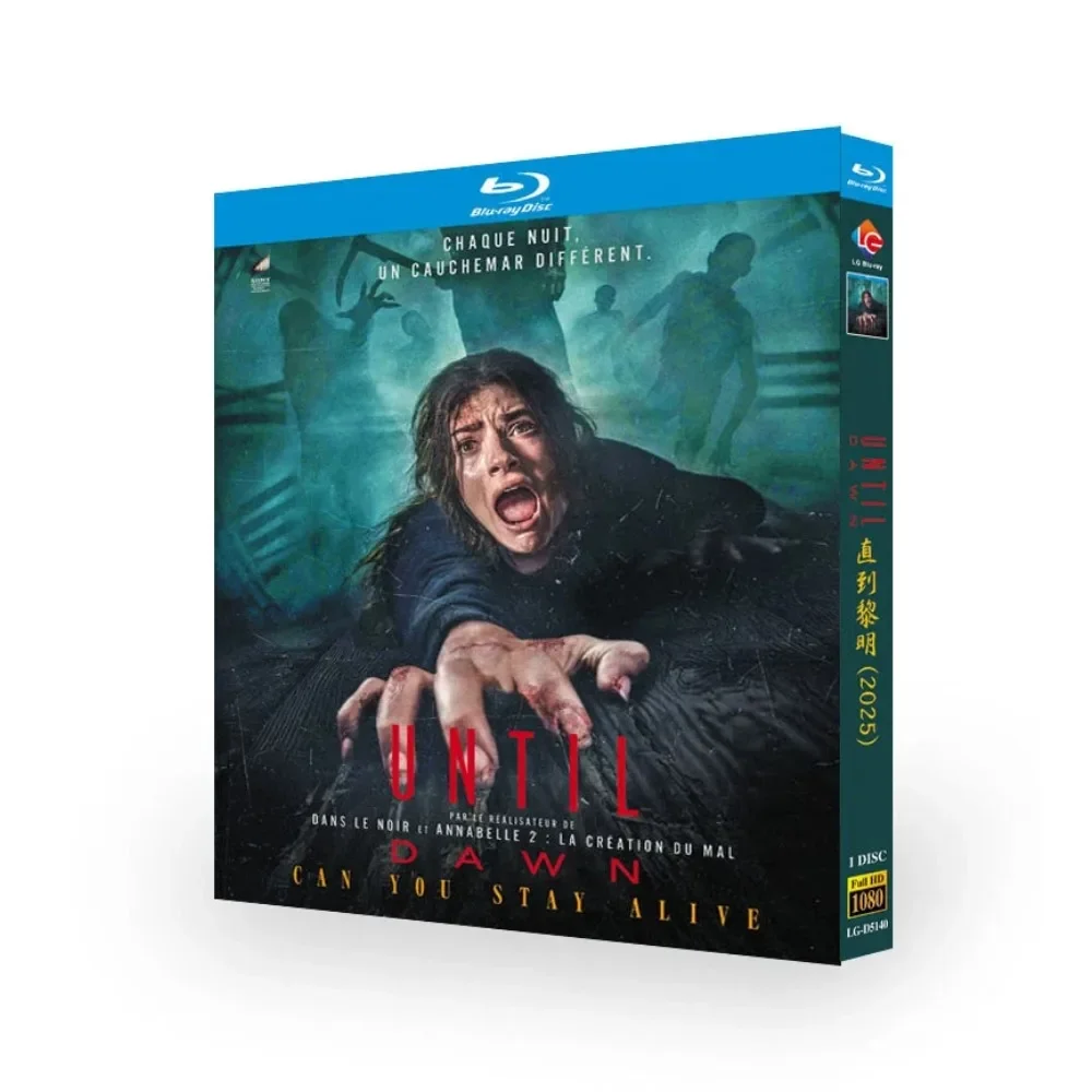 Until Dawn (2025) 1-Disc Brand New Box Set Sealed Blu-ray disc YIHUI