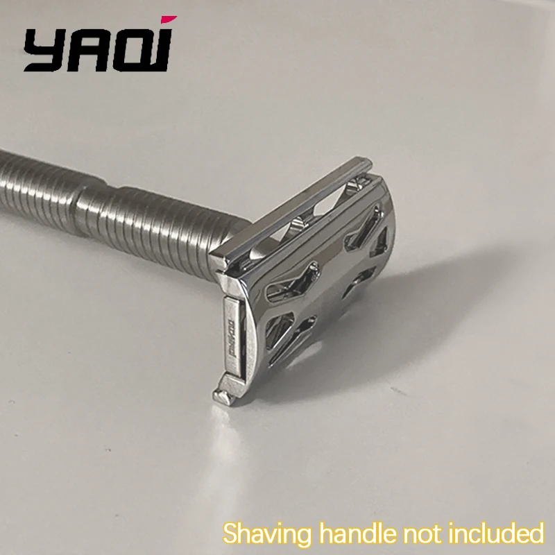 tete-de-rasoir-de-securite-yaqi-hollowed-sentinel-ssp-2026-pour-hommes-en-acier-inoxydable-316-poli-espacement-de-lame-de-090-mm