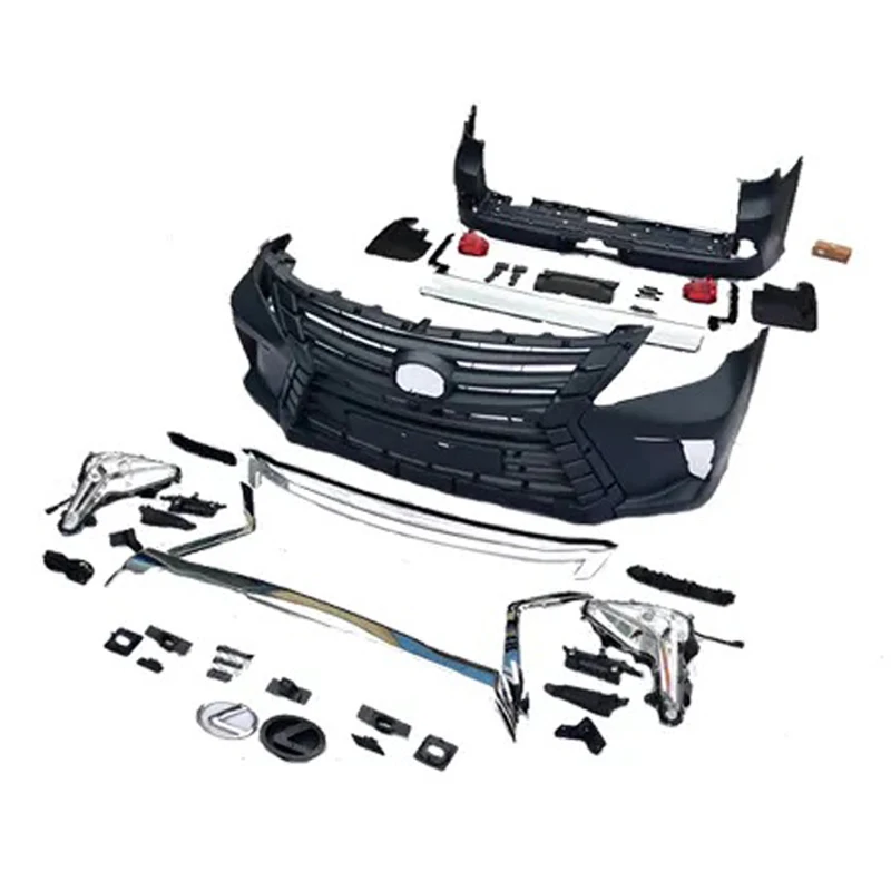 Car accessories bumper for 2009-2015 update To 2016 LX570 Body Kits