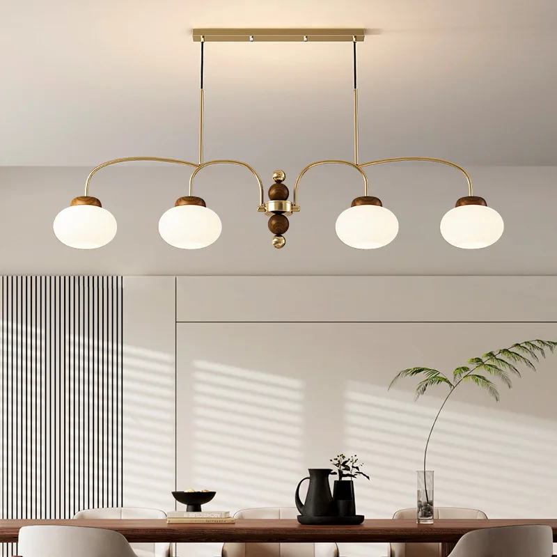 French Vintage Style Ceramics Pendant Lights for Restaurant/Parlor LED Ceiling Hanging Lamps Medieval LED Multi-Heads Luminaires