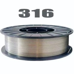 Gasless 316 Stainless Steel Wire MIG Flux Core Wires 0.8mm 1.0mm  1kg Self-Shielded No Gas Iron Welding Machine Welder