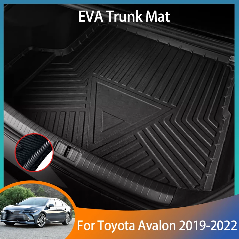 

Auto Trunk Mats for Toyota Avalon 2019 2020 2021 2022 XX50 50 Waterproof Carpet Tray Liner Cargo Boot Storage Pad Accessories