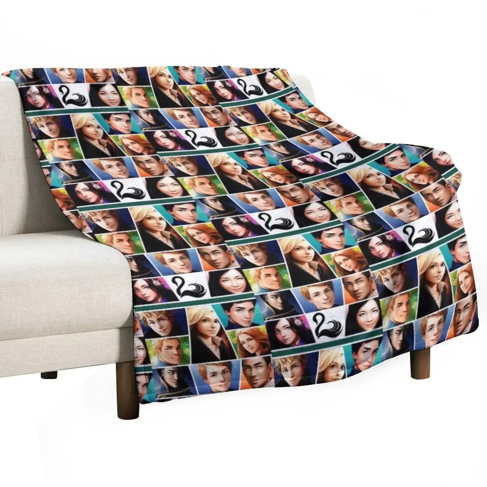 

Keeper Of The Lost Cities Character Throw Blanket Soft Big Retros manga Blankets