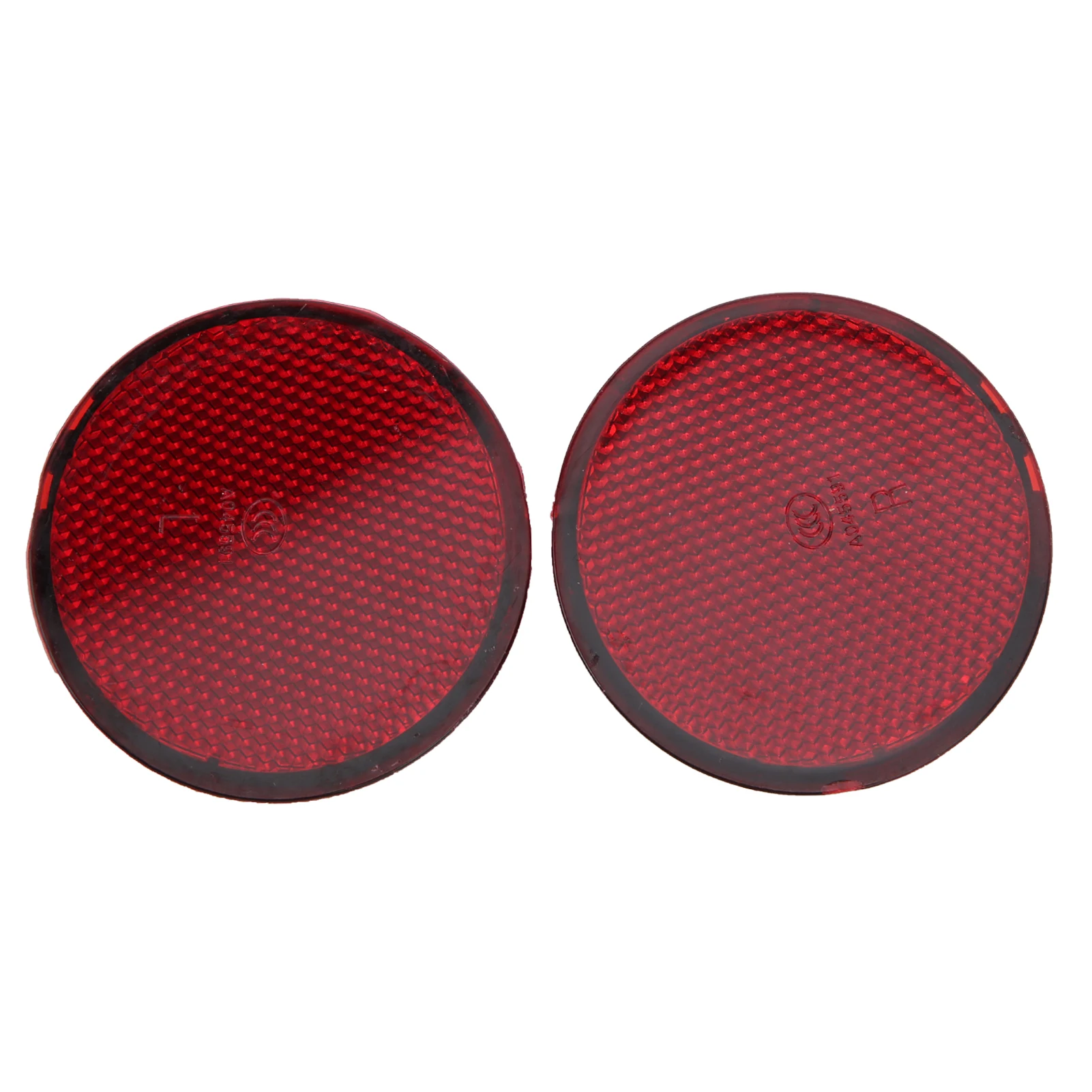 Achterbumper Reflector Ronde Rode Auto Modificatie Fit voor 2007-2015 Auto Accessoires Achterbumper Reflector