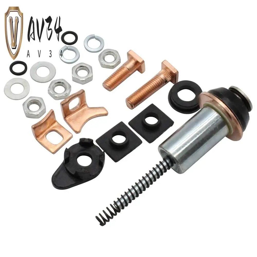 

AV34-Motor Starter Solenoid Repair Rebuild Kit For Land Rover Discovery TD5 2.5 1998-2004 228000-7220