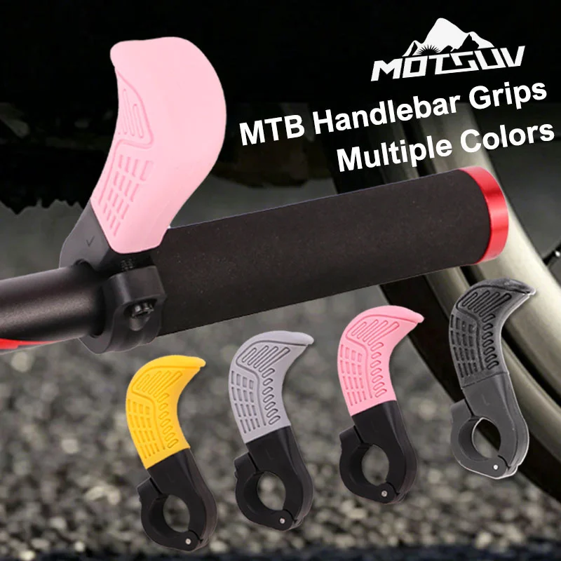 

Bike Auxiliary Handlebar Aluminum Alloy Bicycle Bull Horn Handlebar Ultralight MTB Bar End Bicycle Vice Handle Rest Handle