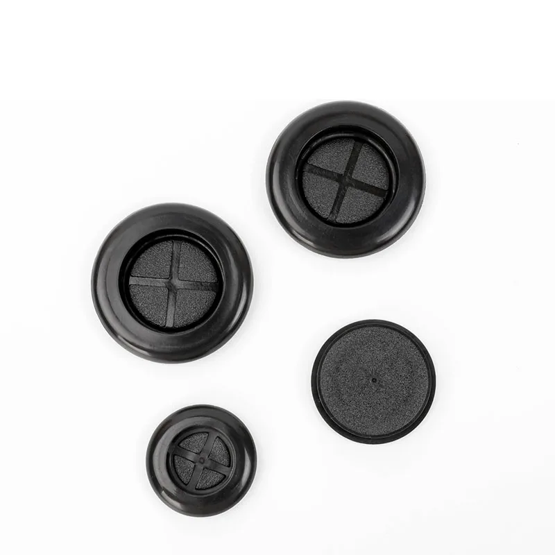 Single-Sided Coil Rubber Cable Grommets 15-70mm Wire Protector Blanking Blind Cover O-Ring Seal Ring Wiring Hardware Accessories