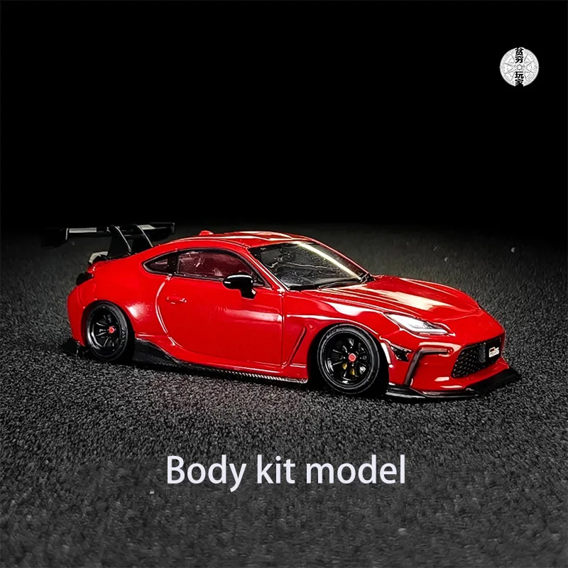 1: 64 Car Model Modification Body Kit Compatible with Ar GR86 Brz, Car Not Included