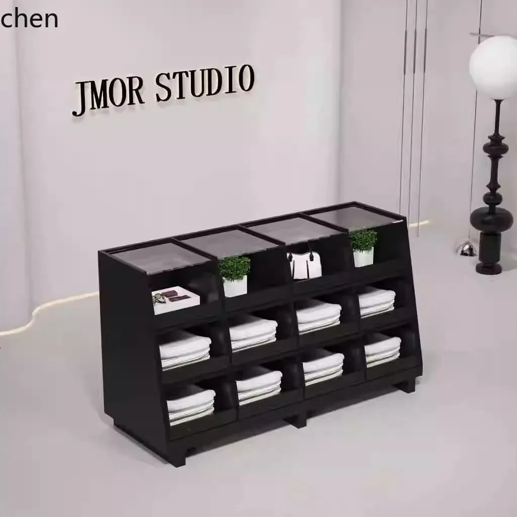 DSAclothing store display cabinet Nakajimadai jewelry cabinet ornament display glass flowing water table shoe cabinet
