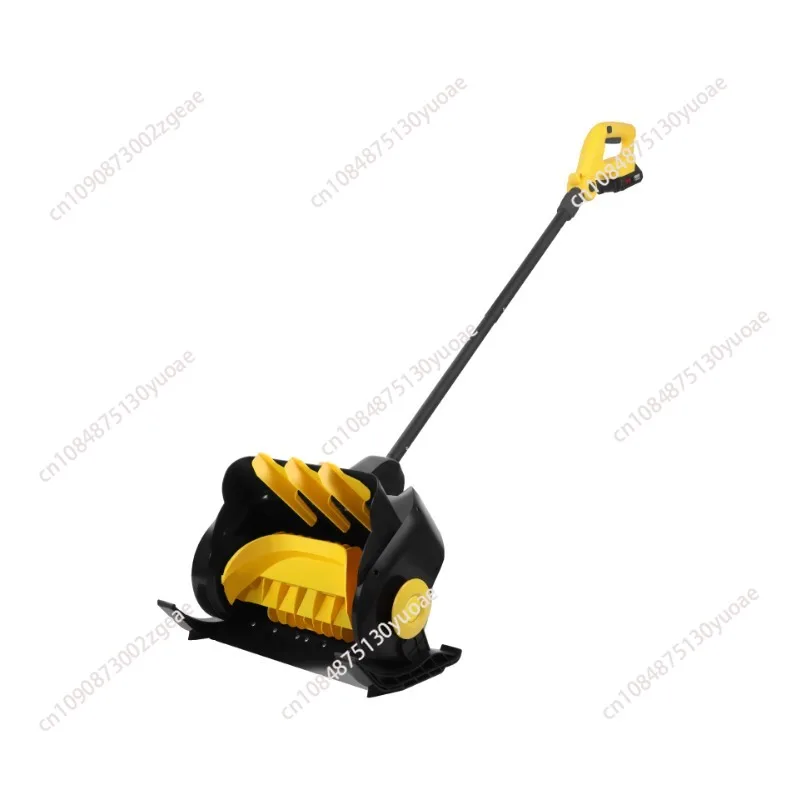 Lithium Battery SnowPlow Electric Hand Push  Thrower Small School Road Home Snow Clearing Artifact