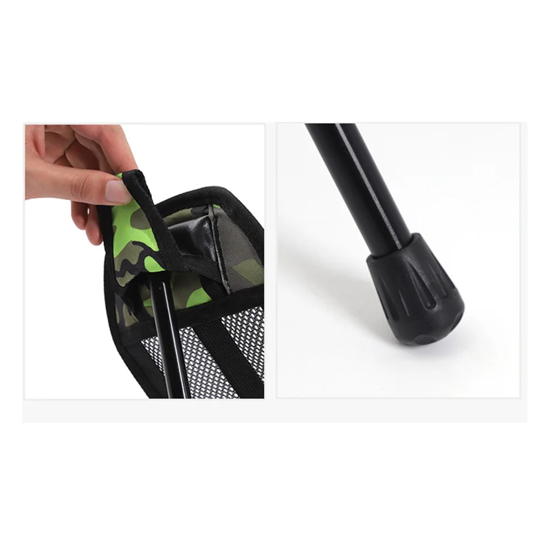 ABVL-كرسي الصيد شبكة الربط كرسي الصيد القابل للطي مسند القدمين التخييم مسند القدمين التخييم التنزه نزهة مقعد #1