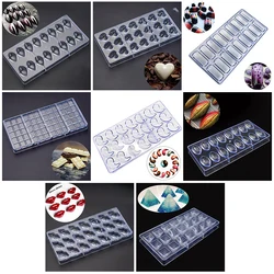 3D Chocolate Mold Polycarbonate Sphere Chocolate Mold Cake Mold Candy Fondant Mold Baking Tools Kitchen Bar Accessories