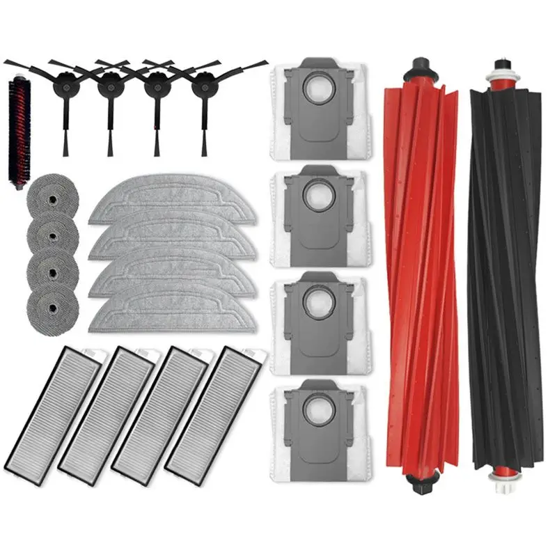 

A50F - Аксессуары для робота-пылесоса Roborock S8 Max V Ultra G20s: сменные салфетки для швабры, мешки для пылесоса, фильтры, запасные части