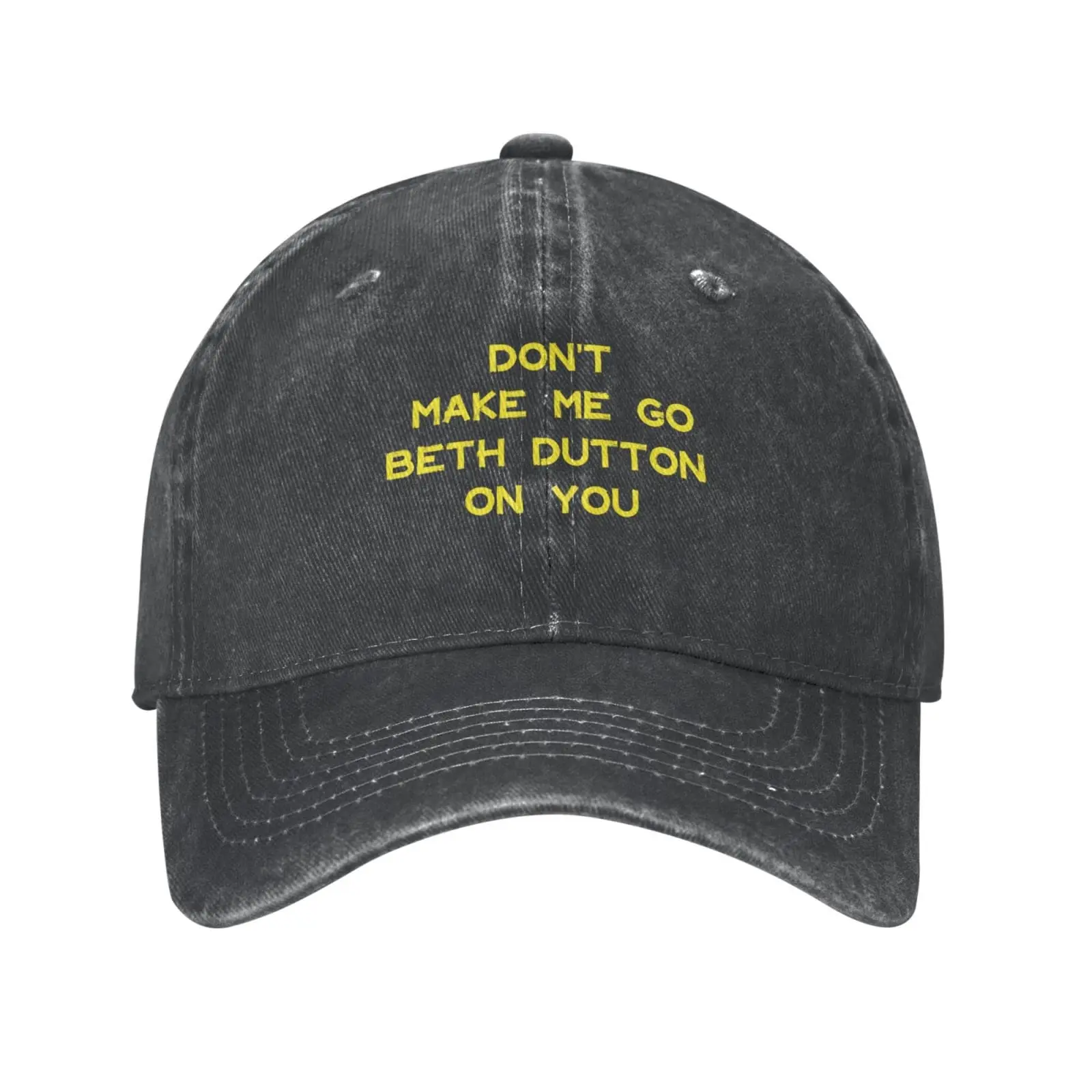 Yellow Stone Hat Dutton Ranch Baseball Caps Women High Messy Bun Ponytail Hats Adjustable Dutton Trucker Cap