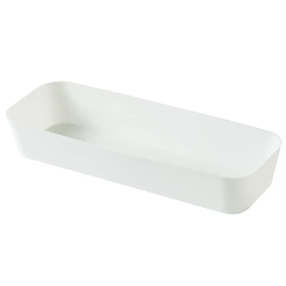 Small Box Storage Box Kitchen Plastic Material Tableware Clearer Classification Drawer For Dressing Table Drawer Light Blue