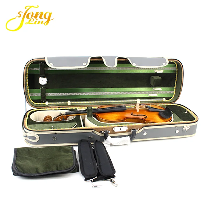 

Tongling Music Professional Music Instruments Hardwood Violin Case for Sale