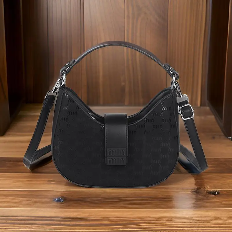 

Stylish Commuter Leather Crossbody Bag - High-End Vintage Tote With Letter Logo, Minimalist Fashionable Shopper Purse