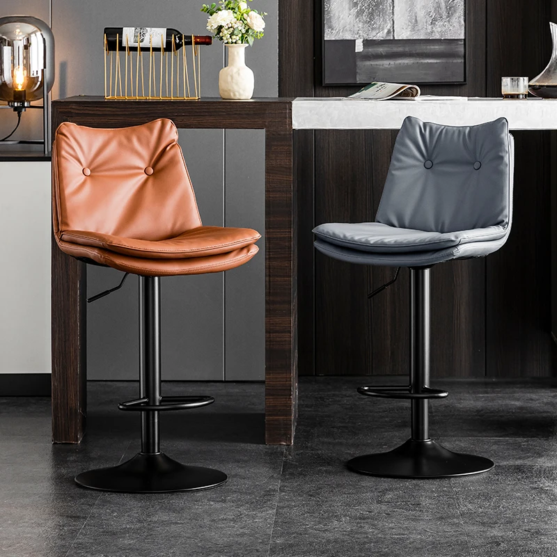 

Bar Chair Modern Simple Lifting Light Luxury Home High Stool Bar Stool Checkout Page Chair Backrest Bar Chair Stool