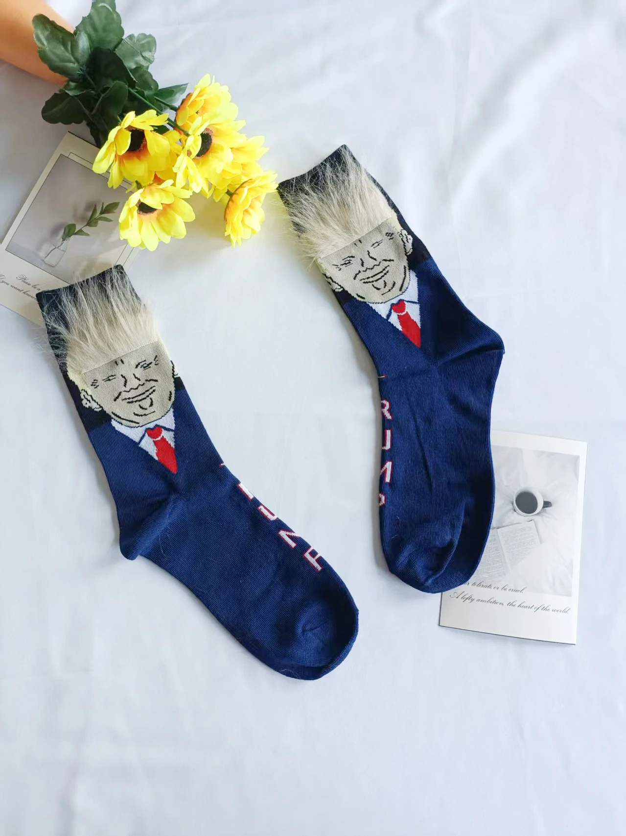 

1 Pair of Fashionable Creative Figure Socks, US Presidential Socks, Unisex Socks