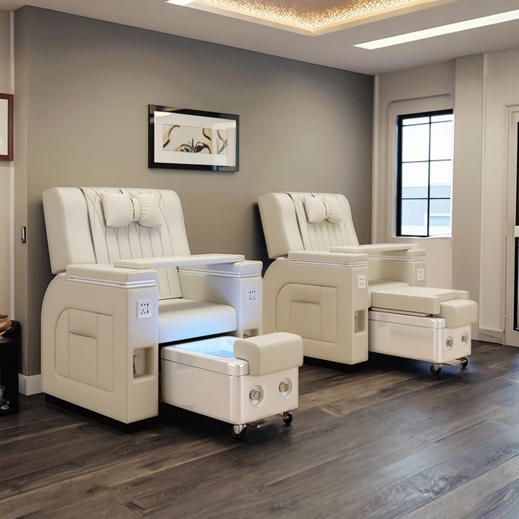 

Luxury Massage Pedicure Chair Adjustable Spa Pedicure Chair No Plumbing Foot Spa Pedicure Chair For Nail Tech
