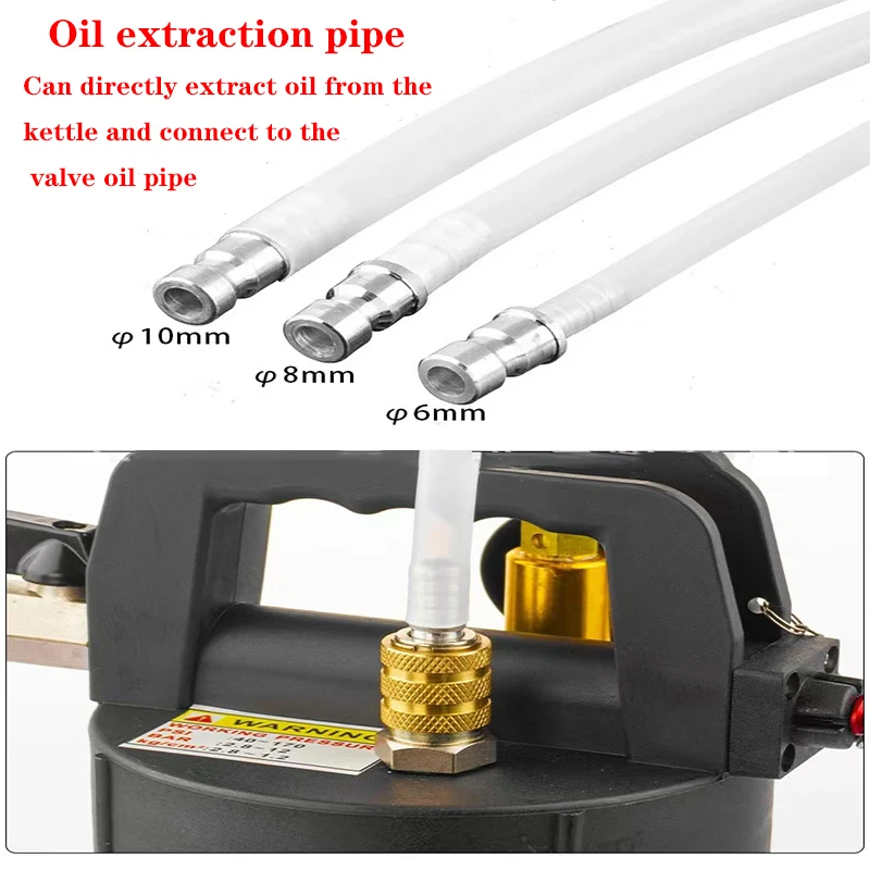 10L Pneumatic Transmission Oil Refilling Tool Dispenser Pump Kit With 15Pcs Oil Refill Filling ATF Adapters